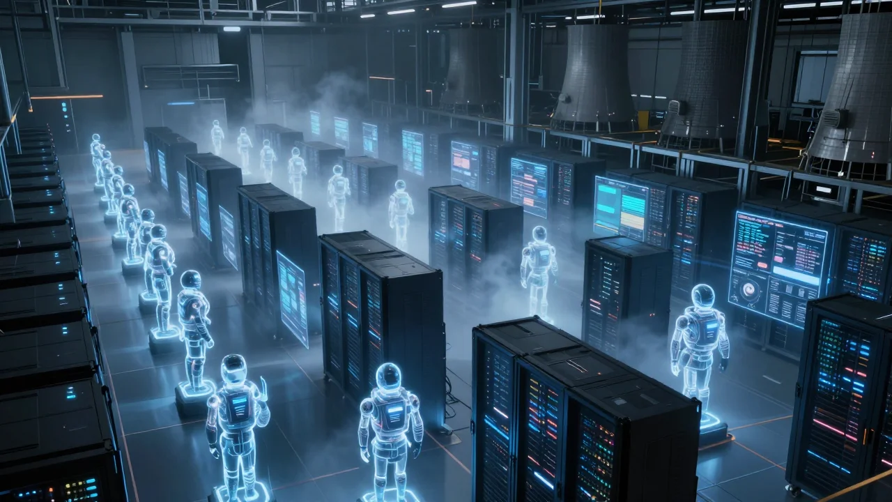 A Fome de Energia da IA Agêntica: Como Milhares de Agentes Autônomos por Usuário Estão Redefinindo o Futuro dos Data Centers
