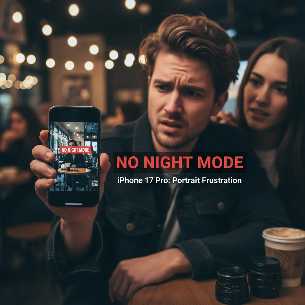 iPhone 17 Pro Abre Mão do Modo Noite em Retratos: Uma Decisão que Deixa os Fãs da Fotografia Indignados