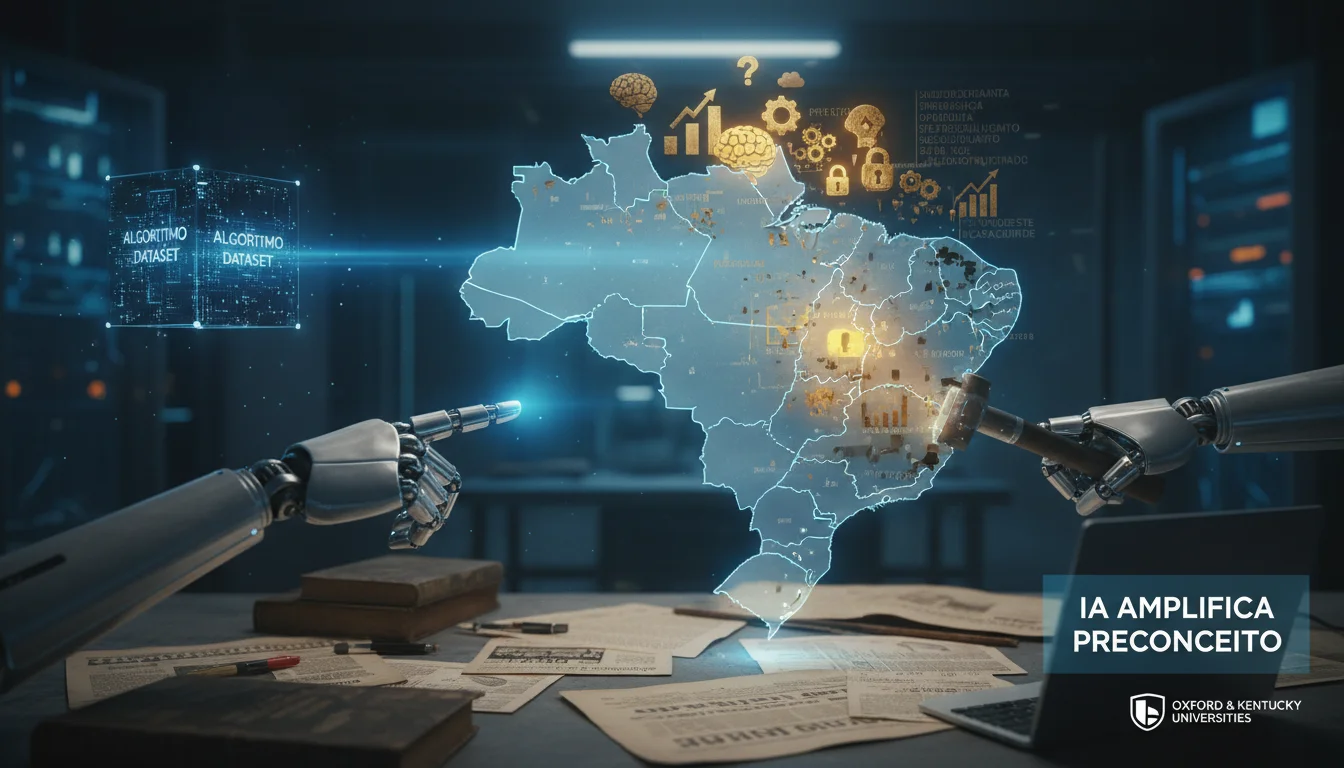 Estudo aponta que IAs reforçam preconceitos regionais ao hierarquizar inteligência no Brasil