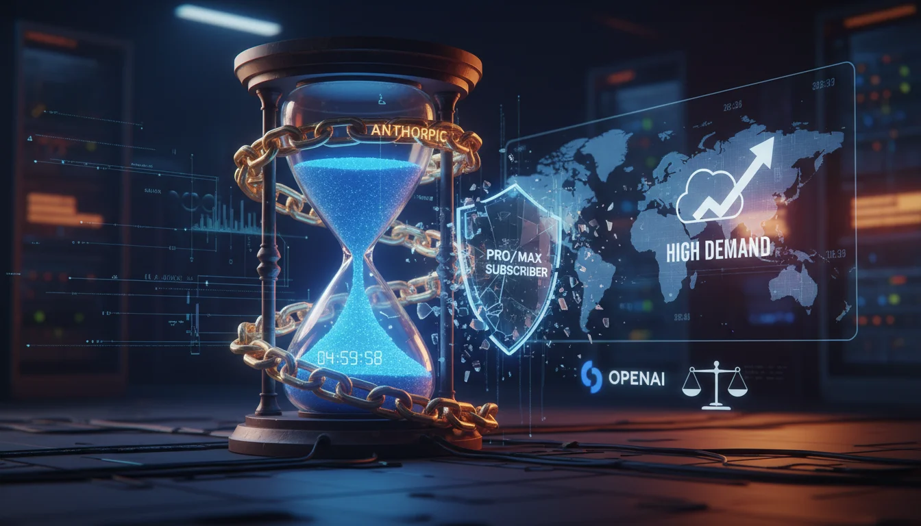 Anthropic Restringe Uso do Claude em Períodos de Pico, Incluindo Usuários Pagos