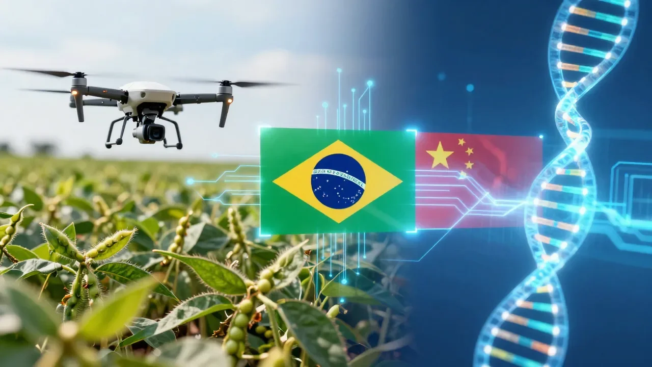 Brasil e China firmam parcerias em IA para saúde e agronegócio