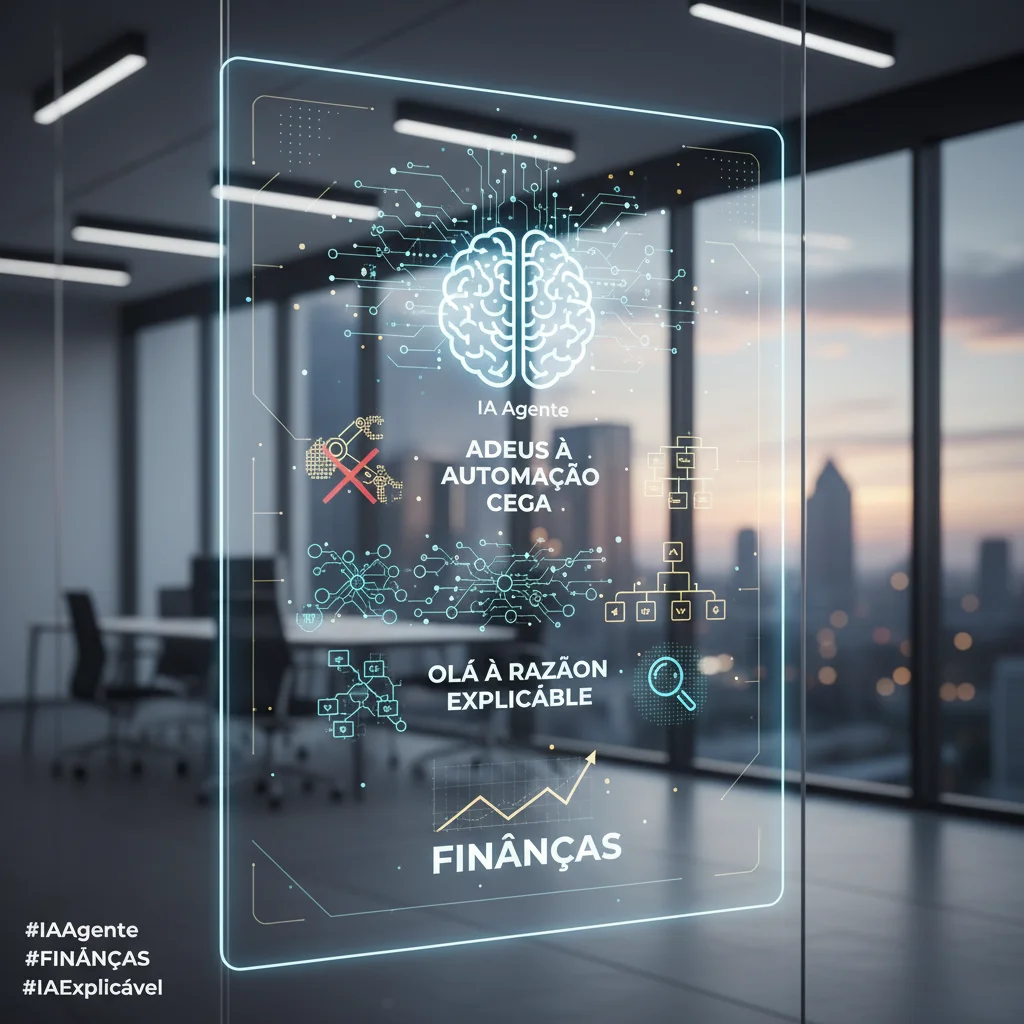 IA Agente: Adeus à Automação Cega, Olá à Razão Explicável nas Finanças.
