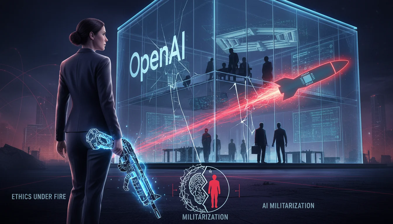 Demissão de diretora de robótica na OpenAI expõe tensões sobre IA militar