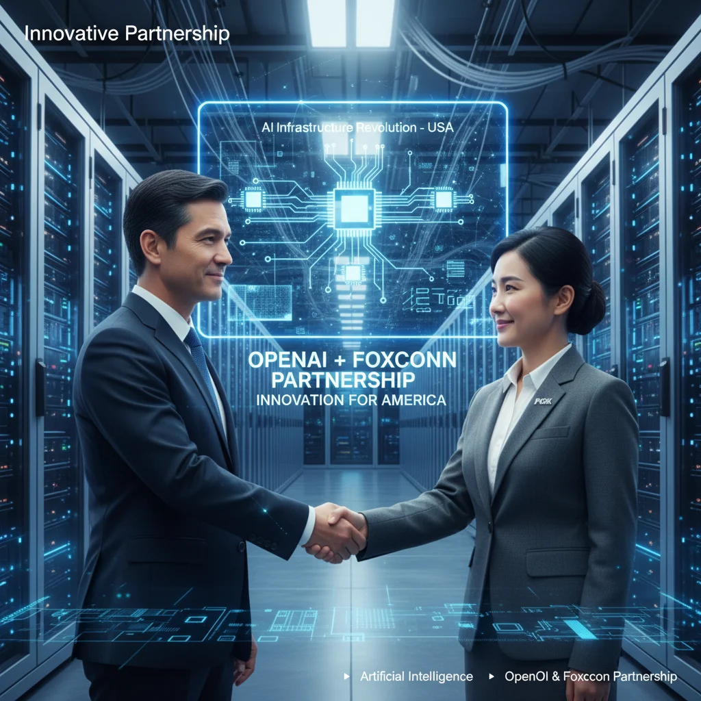 Parceria Inovadora: OpenAI e Foxconn Unem Forças para Revolucionar a Infraestrutura de IA nos EUA