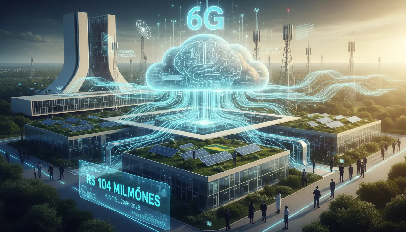 Brasil destina R$ 104 milhões do Funttel para avançar em 6G, inteligência artificial e nuvem