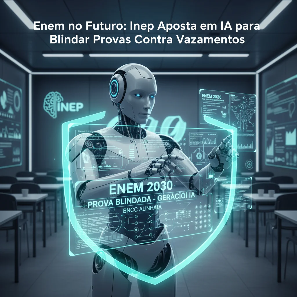 Enem no Futuro: Inep Aposta em IA para Blindar Provas Contra Vazamentos Após Caso Edcley