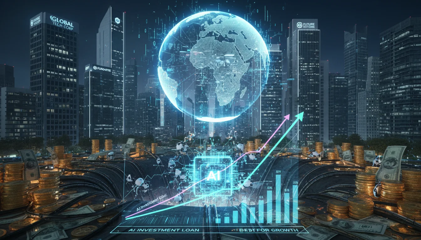 Gigantes da Tecnologia Aumentam Dívida para Financiar Investimentos em Inteligência Artificial