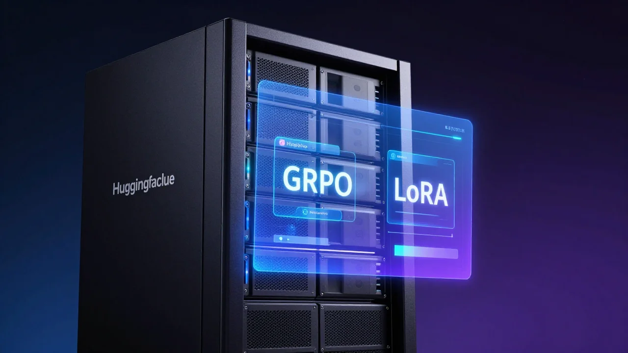 GRPO encontra LoRA: Hugging Face torna o treinamento por reforço assíncrono acessível até em hardwares modestos