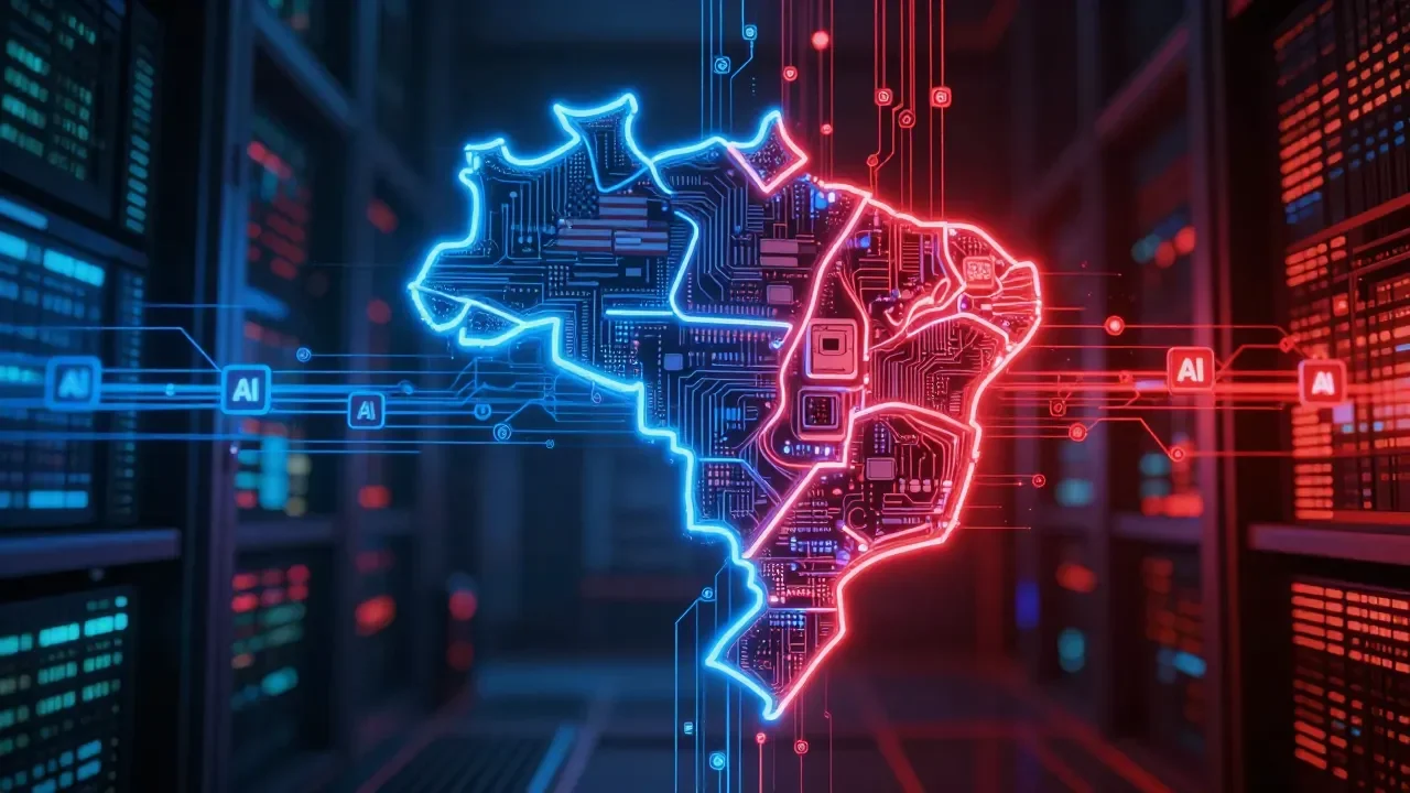 Brasil enfrenta impasse geopolítico com oferta de IA dos Estados Unidos