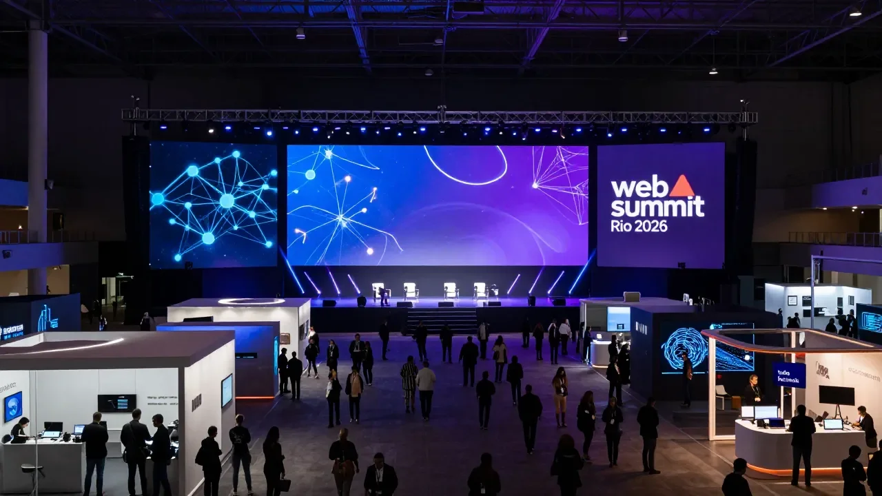 Web Summit Rio 2026 deve reunir mais de 34 mil pessoas com foco em IA - Imagem complementar