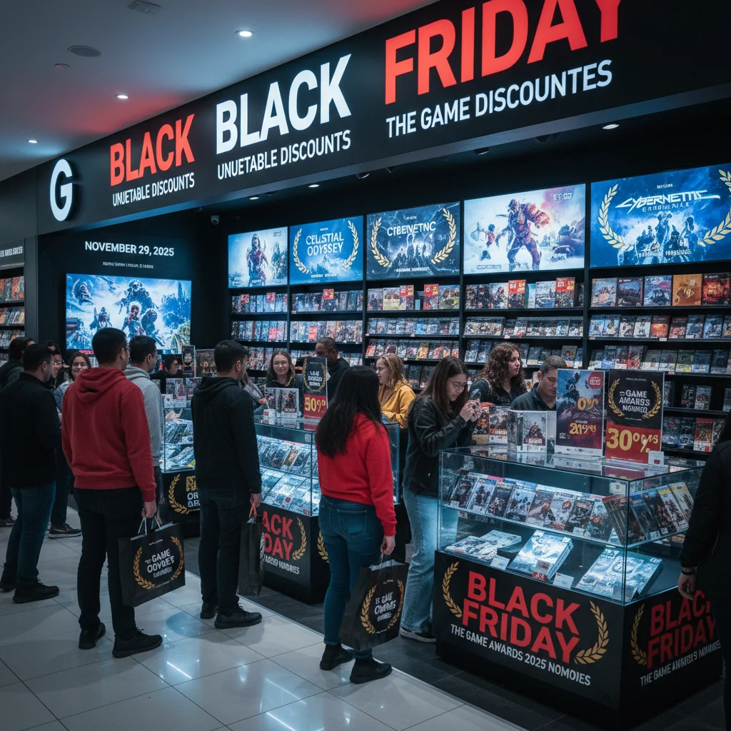 Black Friday: Descontos Imperdíveis nos Jogos Indicados ao The Game Awards 2025