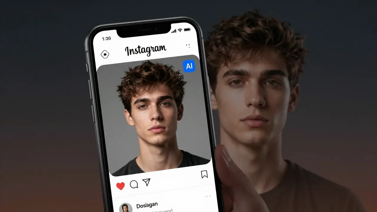 Instagram erra na mira: fotos reais ganham selo de IA enquanto imagens sintéticas circulam sem identificação - Imagem complementar