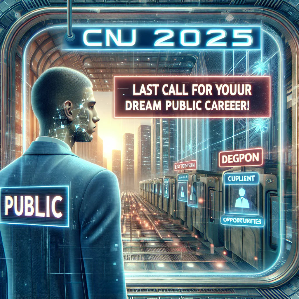 CNU 2025: Última Chamada para a Carreira Pública dos Seus Sonhos!
