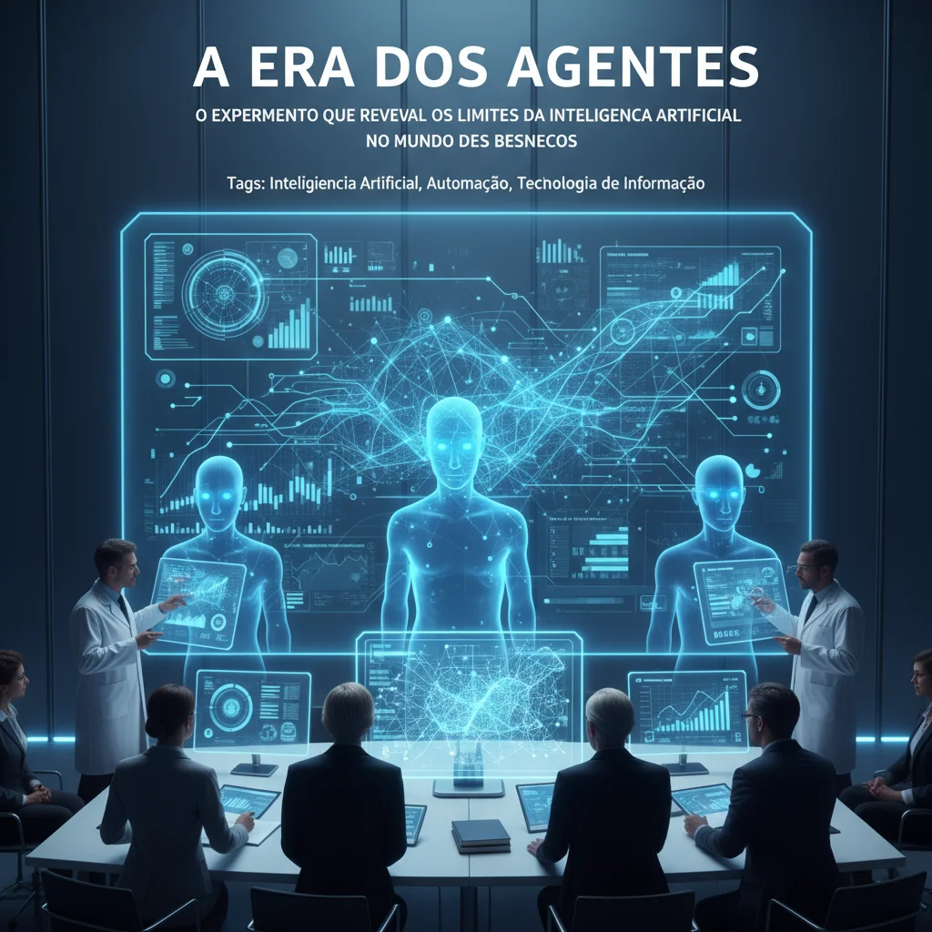 A Era dos Agentes: O Experimento que Revelou os Limites da Inteligência Artificial no Mundo dos Negócios