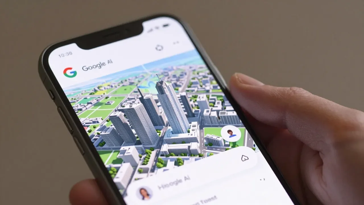 Google Maps integra Gemini para revolucionar navegação com IA e visão 3D