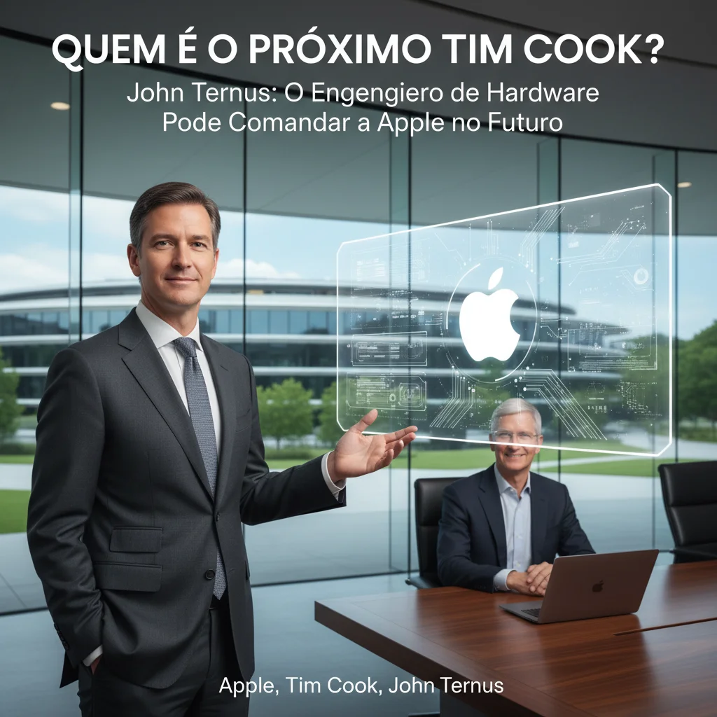 Quem é o Próximo Tim Cook: John Ternus, o Engenheiro de Hardware que Pode Comandar a Apple no Futuro