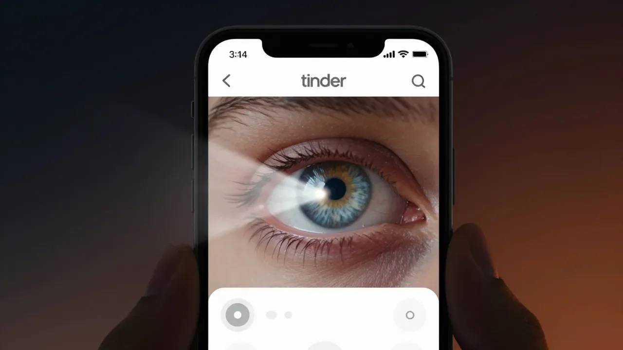 Tinder Lança Verificação por Íris com IA para Combater Perfis Falsos