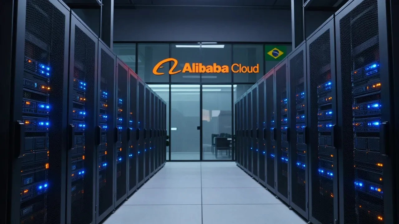 Alibaba instala dois centros de dados no Brasil para expandir IA