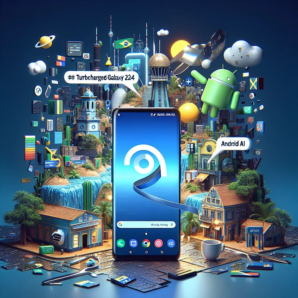 ## Galaxy S24 Turbinado: Android 15 e IA Revolucionam sua Experiência no Brasil!

