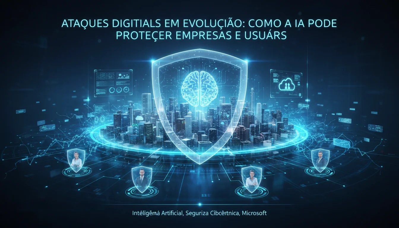 Ataques Digitais em Evolução: Como a IA Pode Proteger Empresas e Usuários