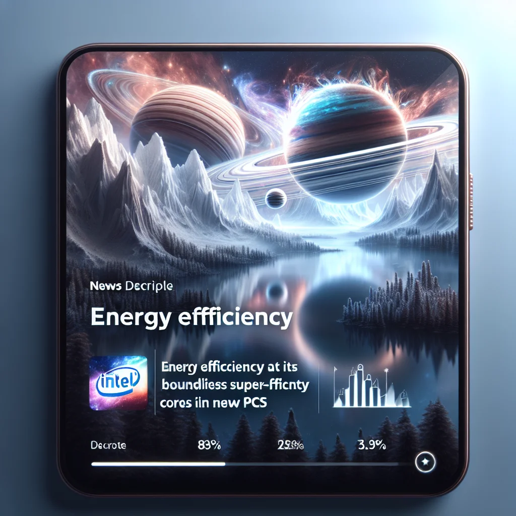 **Eficiência Energética no Auge: Intel Desafia Limites com Núcleos Supereficientes em Novos PCs**
