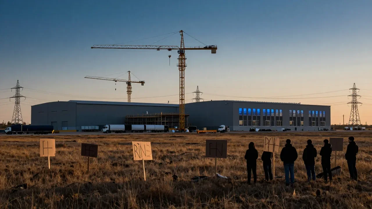 Rejeição a data centers de IA racha a direita e preocupa Trump
