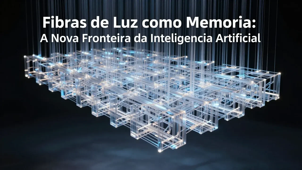 Fibras de Luz como Memoria: A Nova Fronteira da Inteligencia Artificial