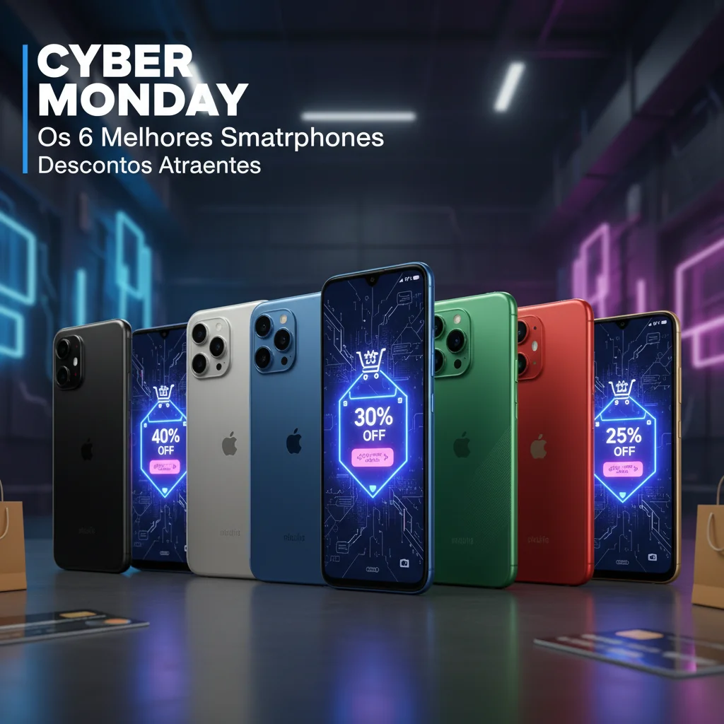 Cyber Monday: Os 6 Melhores Smartphones para Comprar com Descontos Atraentes