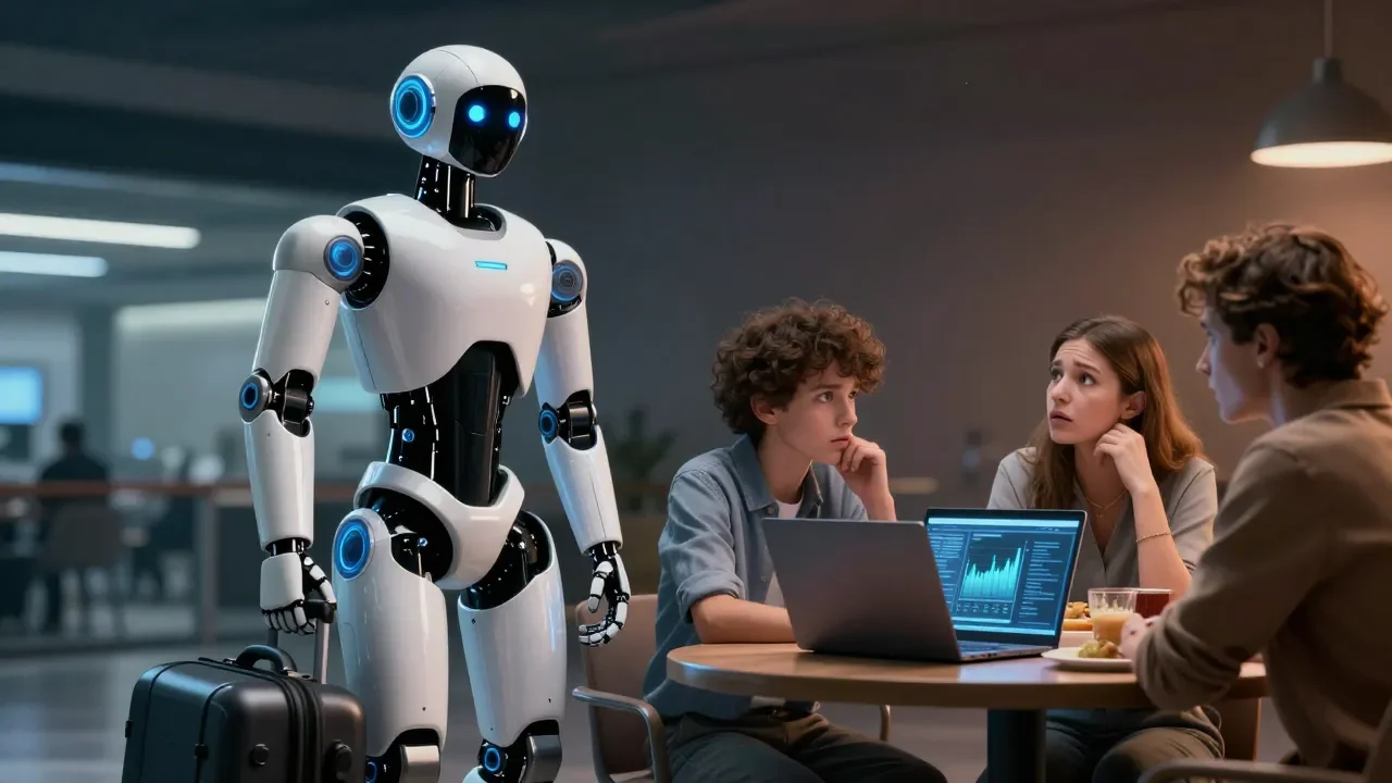 Robôs humanoides e IA transformam mercado de trabalho e geram incerteza global - Imagem complementar