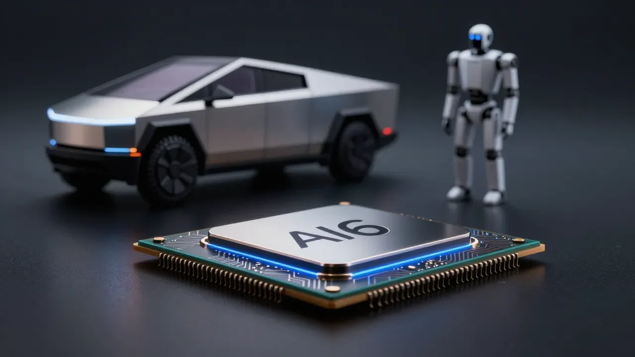 Tesla anuncia chip AI6 e acelera investimentos em IA e robótica