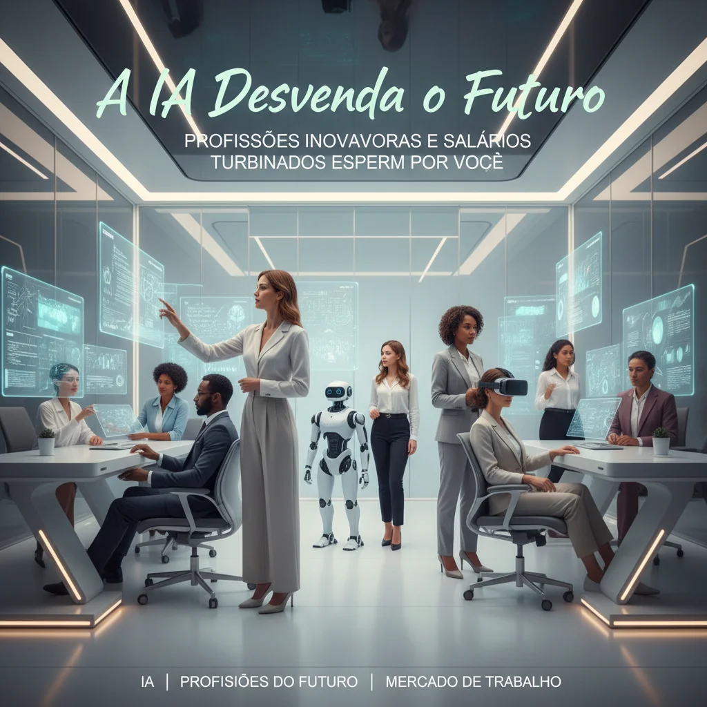 A IA Desvenda o Futuro: Profissões Inovadoras e Salários Turbinados Esperam Por Você