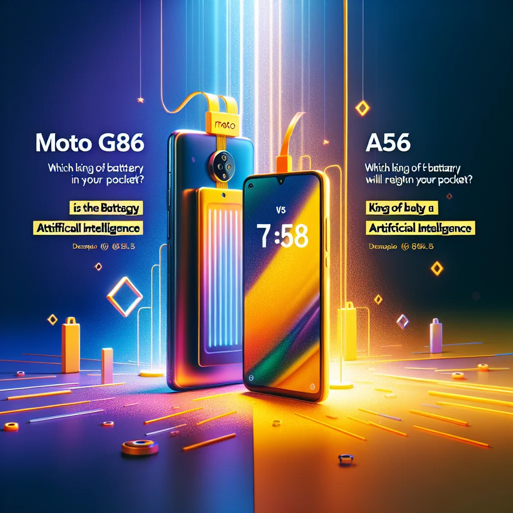 Moto G86 vs. Galaxy A56: Qual Rei da Bateria e da Inteligência Artificial Reinará no Seu Bolso?
