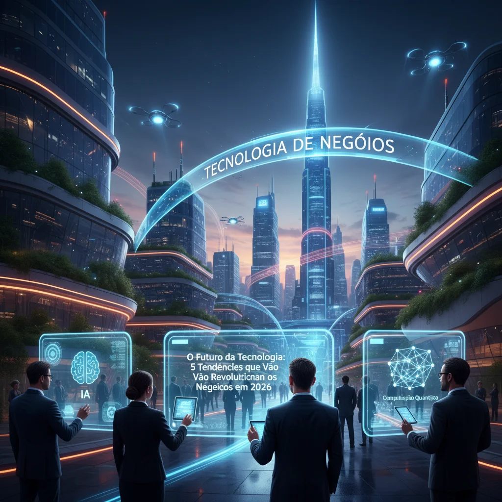 O Futuro da Tecnologia: 5 Tendências que Vão Revolucionar os Negócios em 2026