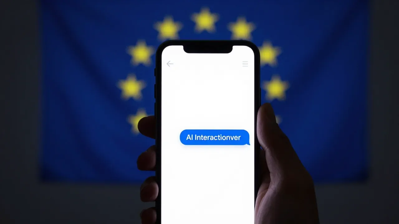 Europa exige aviso obrigatório de IA em interações com usuários - Imagem complementar