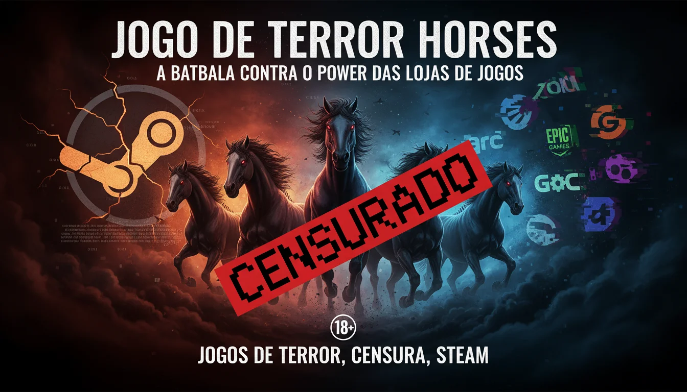 Jogo de Terror Horses: A Batalha Contra o Poder das Lojas de Jogos