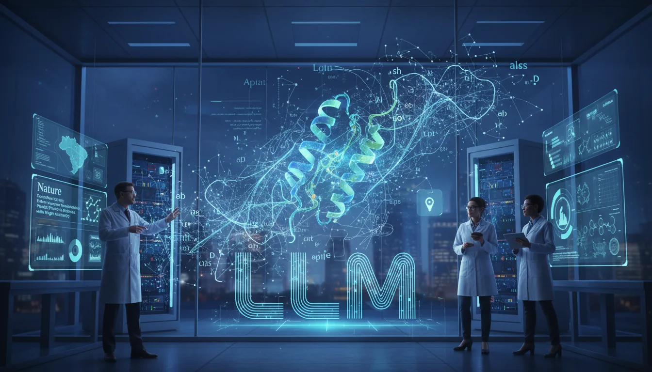 Modelos de Linguagem Grandes Preveem Estruturas de Proteínas com Alta Precisão, Diz Estudo da DeepMind na Nature