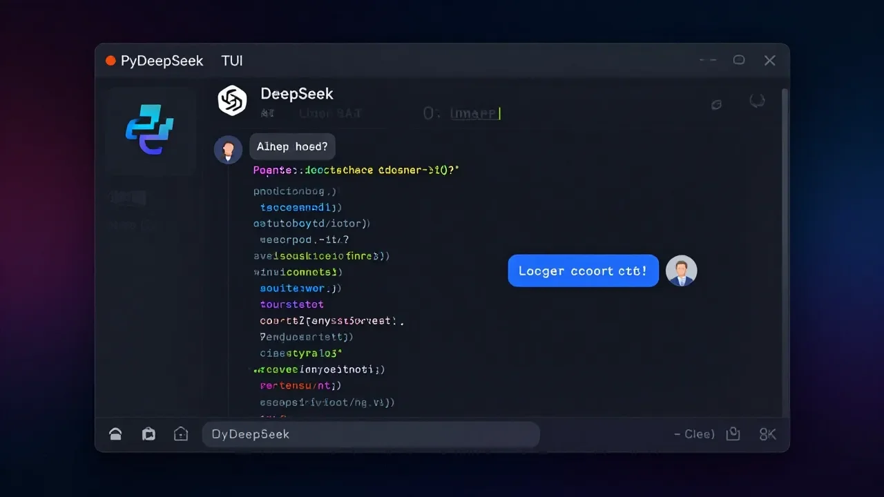 pydeepseek-tui chega ao PyPI com interface de terminal para IA