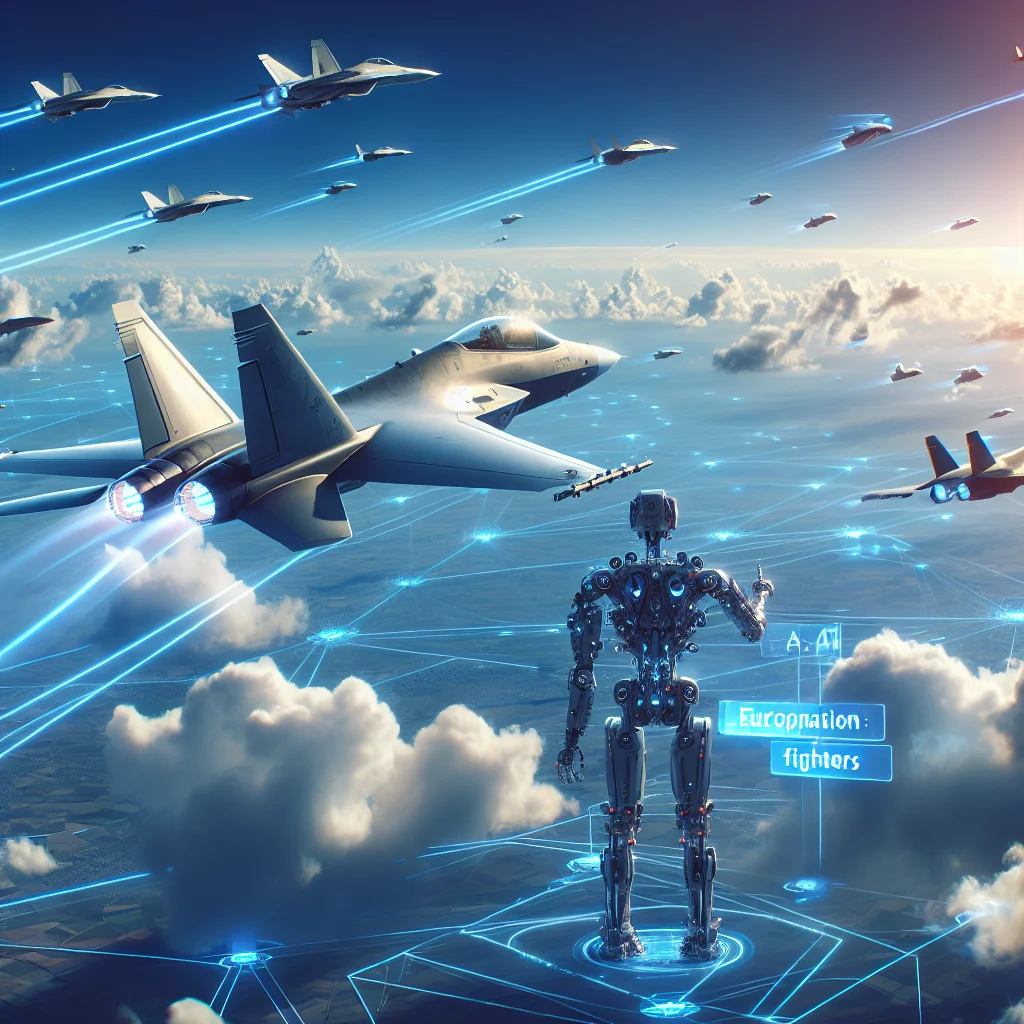## Céus do Futuro: IA Assume o Comando em Caças Europeus e Redefine a Guerra Aérea!
