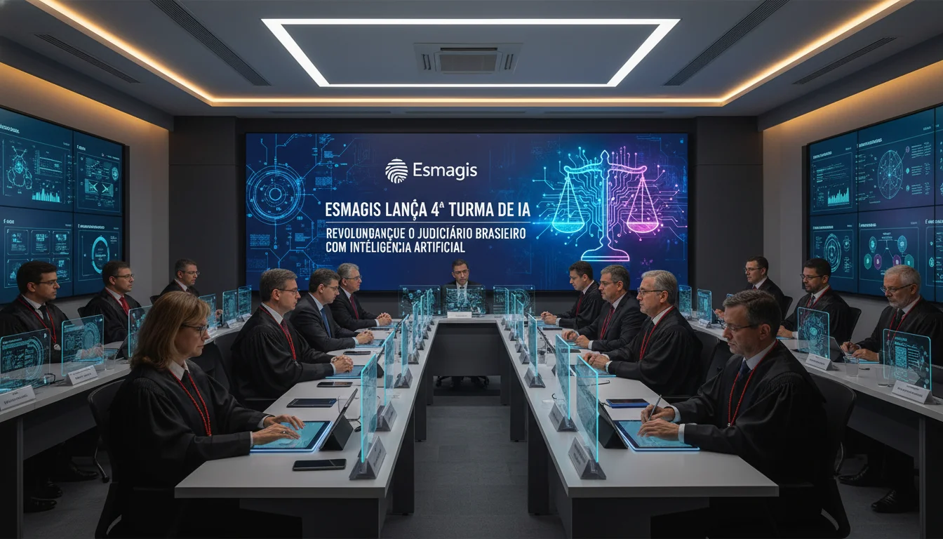 Esmagis Lança 4ª Turma de IA: Revolucionando o Judiciário Brasileiro com Inteligência Artificial