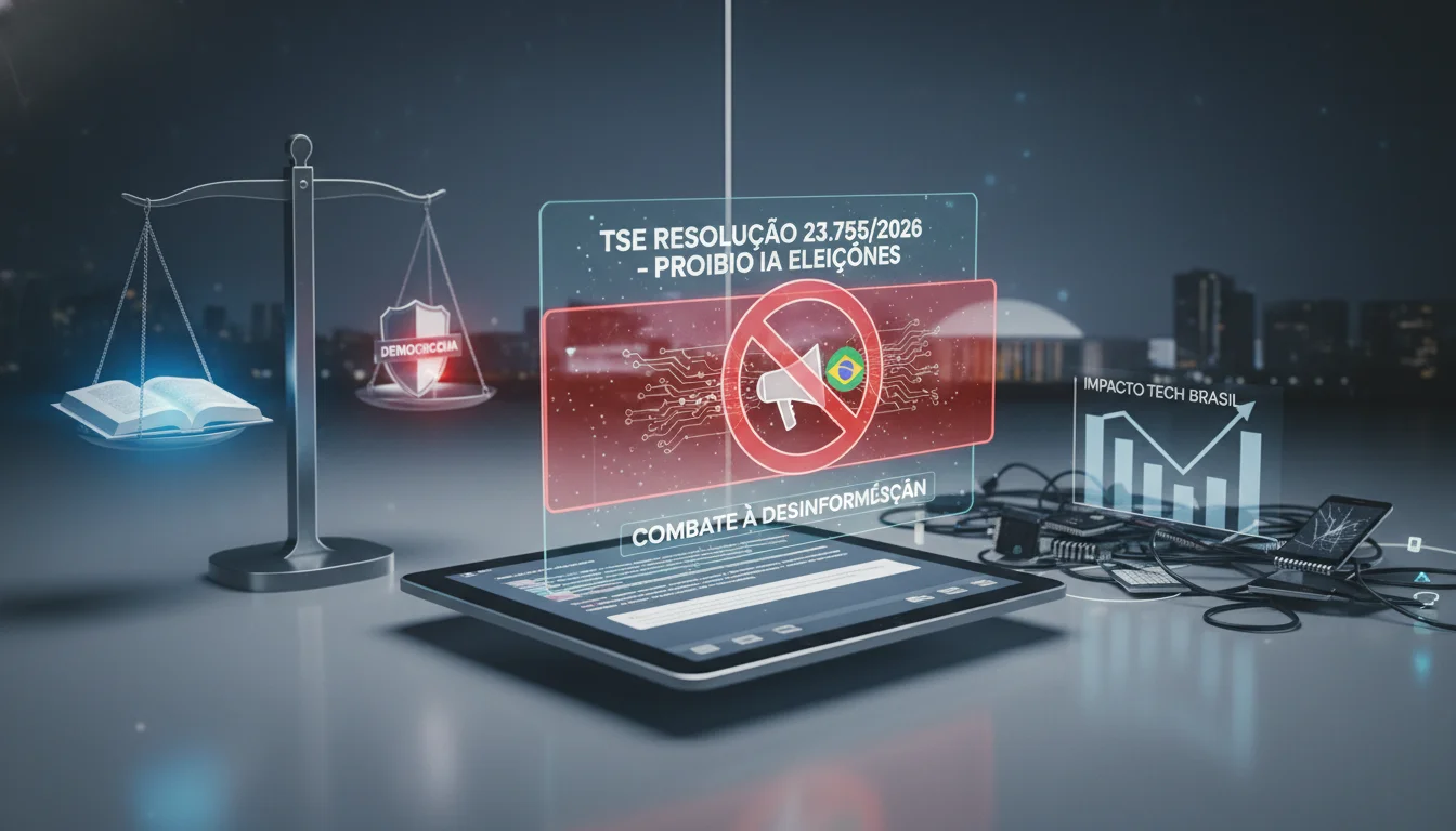 Proibição de IA nas eleições de 2026 pelo TSE: compatível com a Constituição?