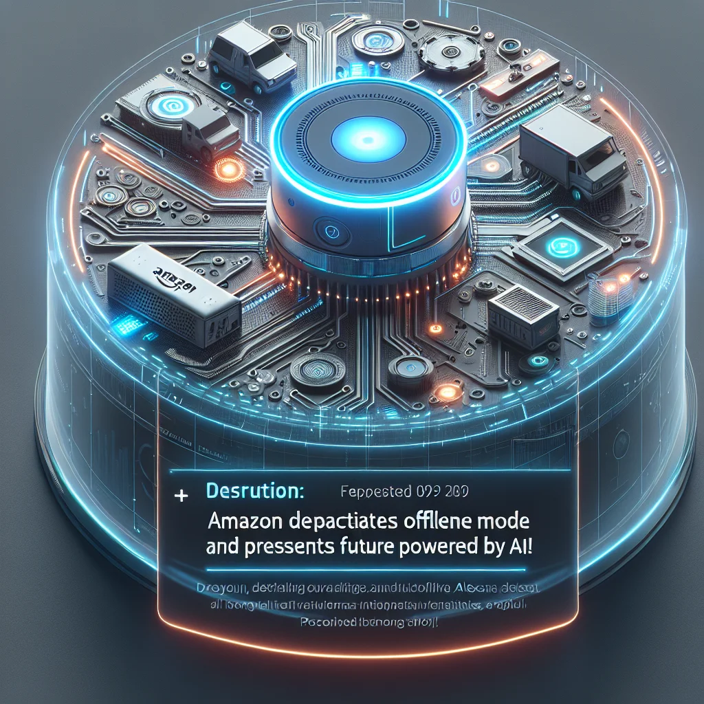Alexa Repaginada: Amazon Desativa Modo Offline e Apresenta Futuro Turbinado por IA!
