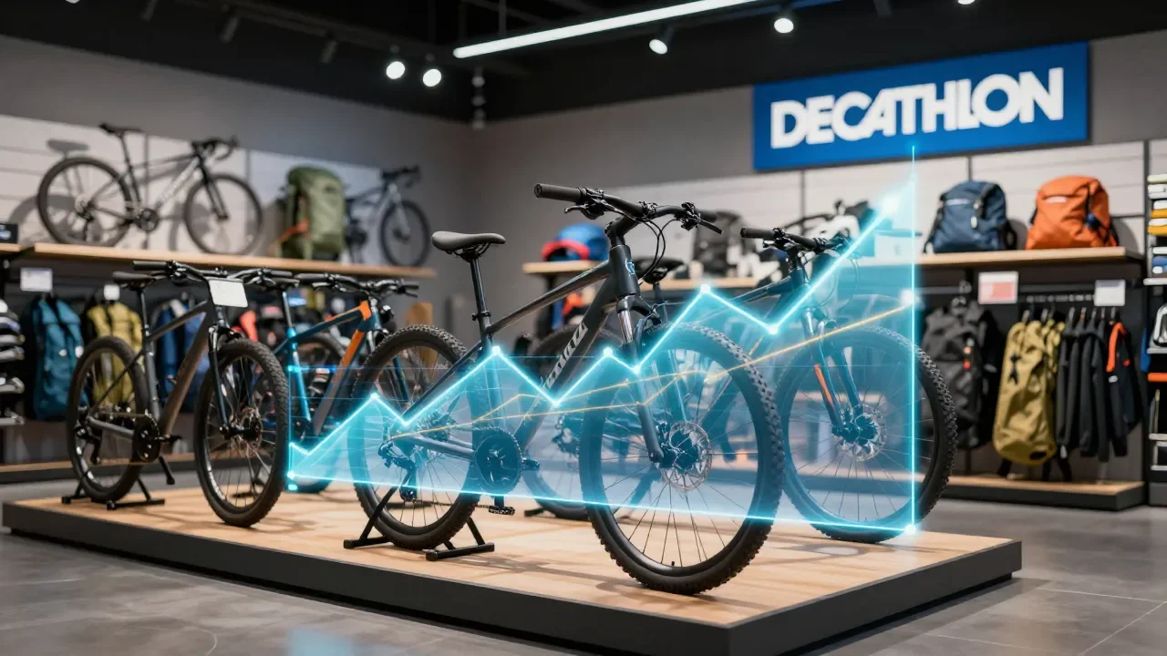 Decathlon turbofará previsão de demanda global com IA: Chronos-2 reduz erros em até 15 pontos e corta tempo de implantação pela metade
