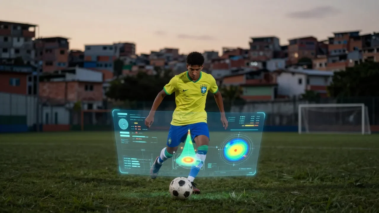 IA analisa dribles e chutes para revelar novos talentos no futebol