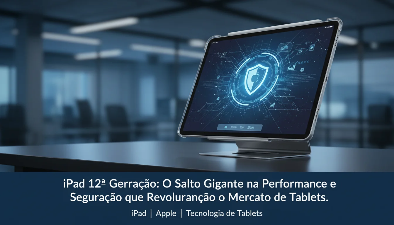 iPad 12ª Geração: O Salto Gigante na Performance e Segurança que Revolucionará o Mercado de Tablets