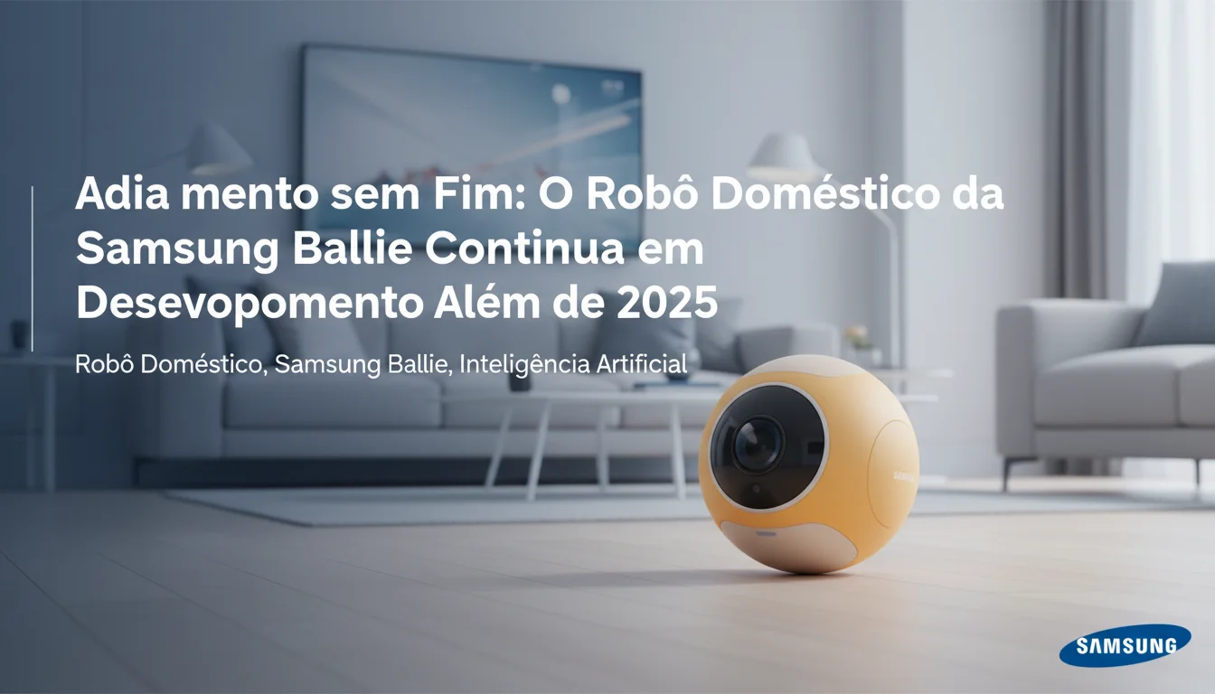 Adiamento sem Fim: O Robô Doméstico da Samsung Ballie Continua em Desenvolvimento Além de 2025