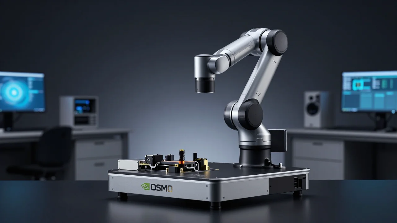 Fim do “problema dos três computadores”: NVIDIA abre o código do OSMO e unifica treinamento, simulação e testes de robôs em um único pipeline