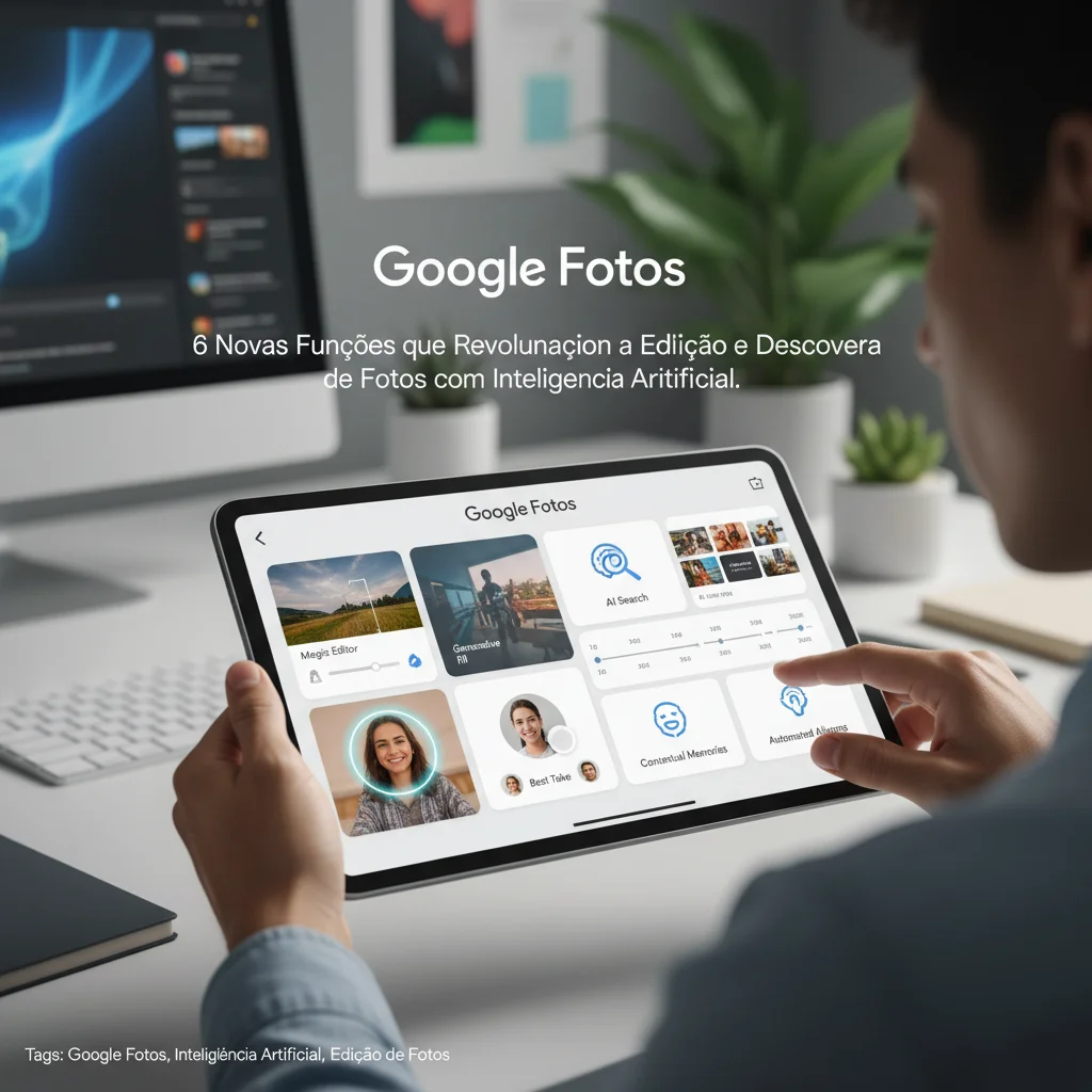Google Fotos: 6 Novas Funções que Revolucionam a Edição e Descoberta de Fotos com Inteligência Artificial