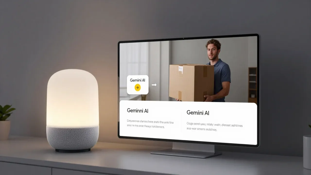 Google Home ganha integração com Gemini para descrições visuais em tempo real de câmeras