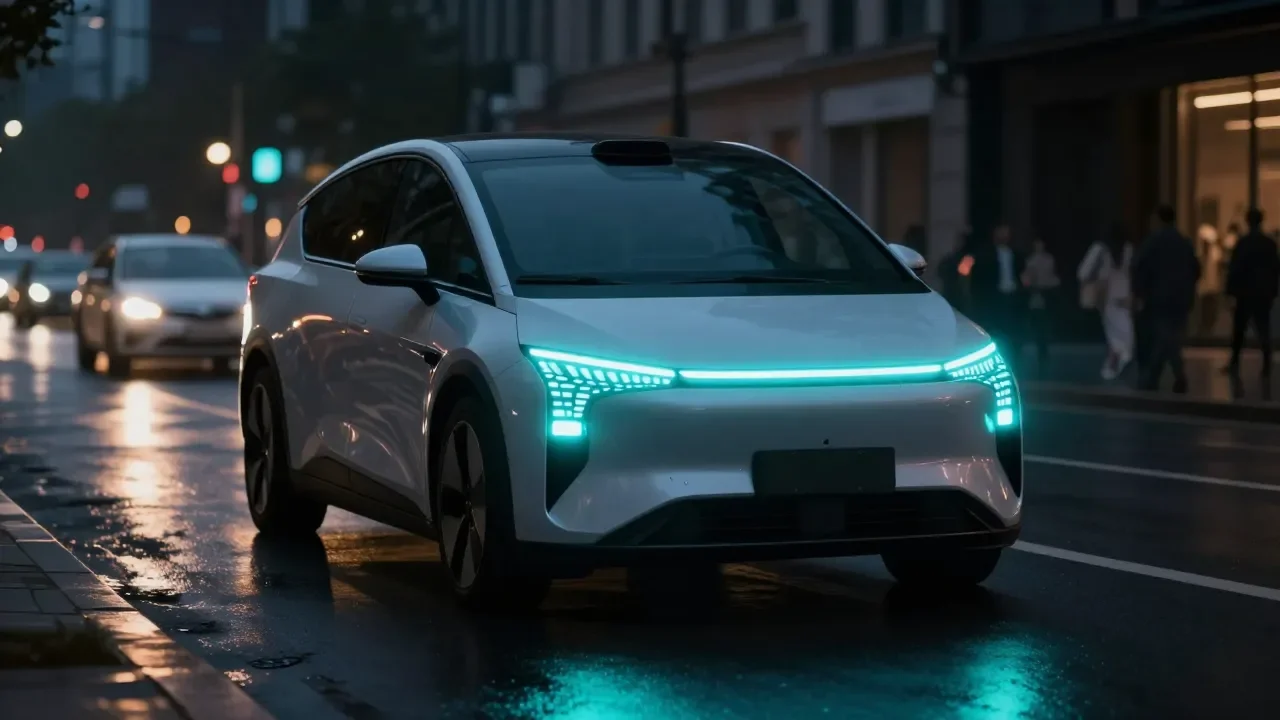 Luzes Turquesa no Trânsito: O Novo Código de Comunicação para Carros Autônomos - Imagem complementar