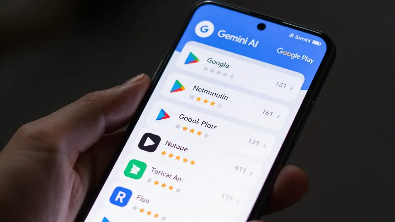 Gemini chega ao Google Play para facilitar busca de apps no Android